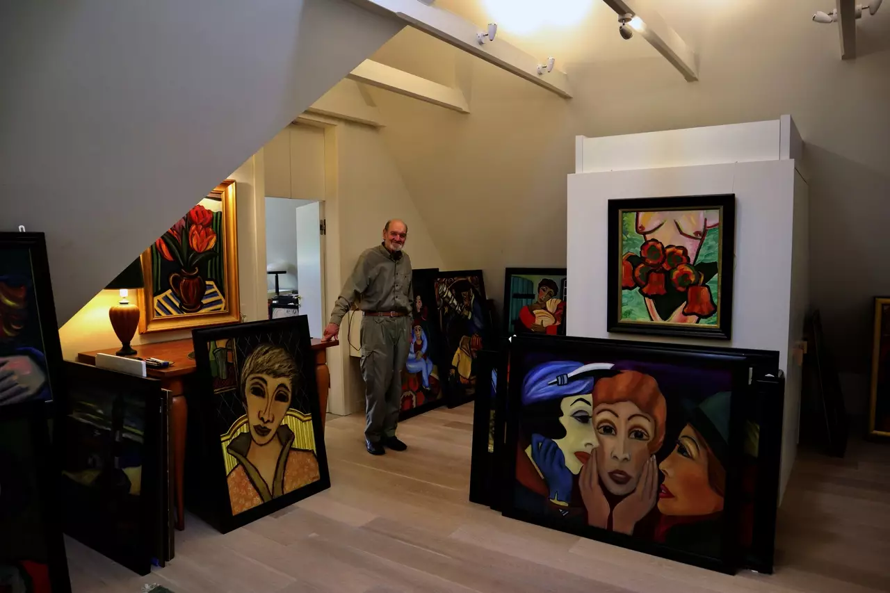 Achim Goetze im Ateleier