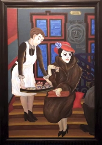 Marie Bonaparte bewacht Sigmund Freud vor den NS Schergen