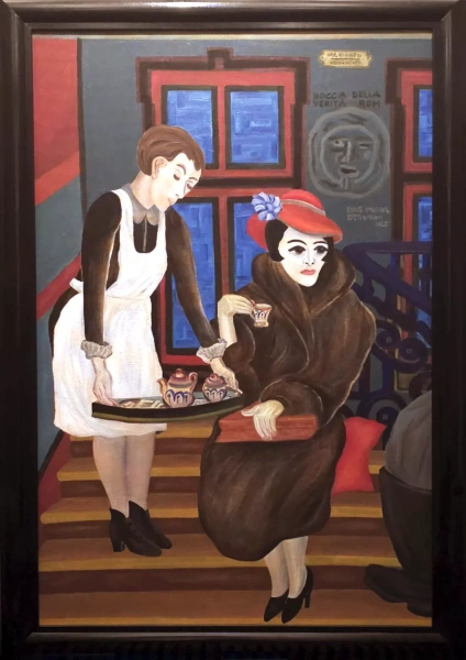 Marie Bonaparte bewacht Sigmund Freud vor den NS Schergen